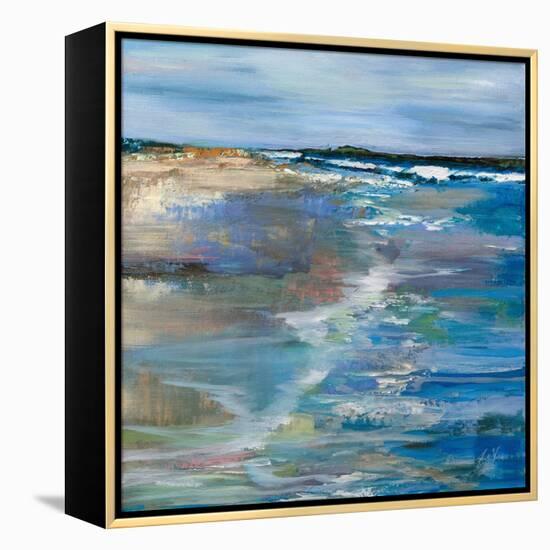 Beach Walk-Jeanette Vertentes-Framed Stretched Canvas