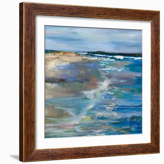 Beach Walk-Jeanette Vertentes-Framed Art Print