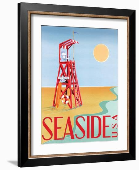 Beach Watch I-Paul Brent-Framed Art Print