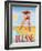 Beach Watch II-Paul Brent-Framed Art Print