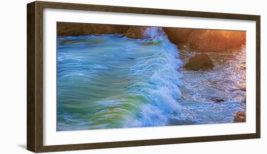 Beach Waves-Lori Hutchison-Framed Photographic Print