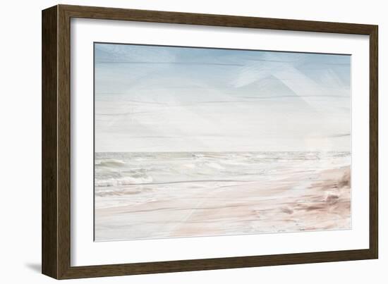 Beach Waves-Kimberly Allen-Framed Art Print