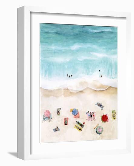 Beach Week I-Grace Popp-Framed Art Print