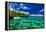 Beach with Coral Reef on South Side of Upolu, Samoa Islands-Martin Valigursky-Framed Premier Image Canvas