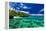 Beach with Coral Reef on South Side of Upolu, Samoa Islands-Martin Valigursky-Framed Premier Image Canvas