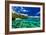 Beach with Coral Reef on South Side of Upolu, Samoa Islands-Martin Valigursky-Framed Photographic Print