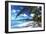 Beach with Palm Trees-Peter Falkner-Framed Photographic Print