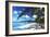 Beach with Palm Trees-Peter Falkner-Framed Photographic Print