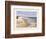 Beach with Seagulla-unknown Chiu-Framed Art Print