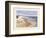 Beach with Seagulla-unknown Chiu-Framed Art Print