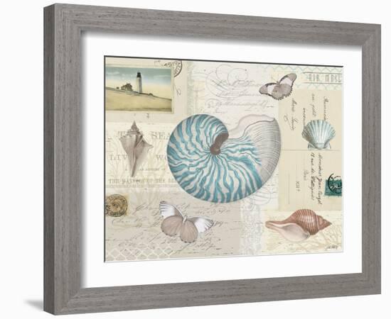 Beach Wonders I-Katie Pertiet-Framed Art Print