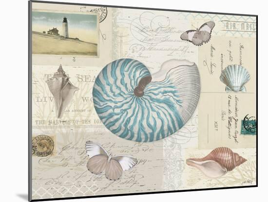 Beach Wonders I-Katie Pertiet-Mounted Art Print