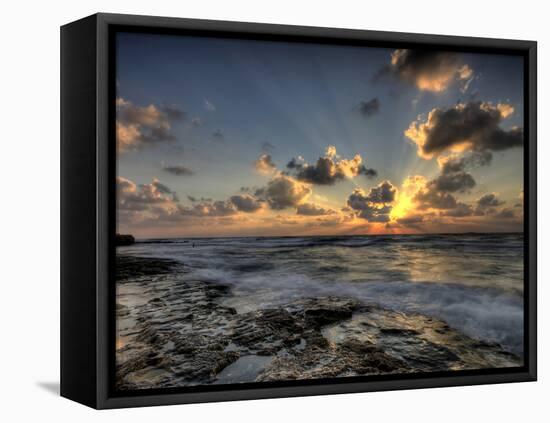 Beach-null-Framed Premier Image Canvas