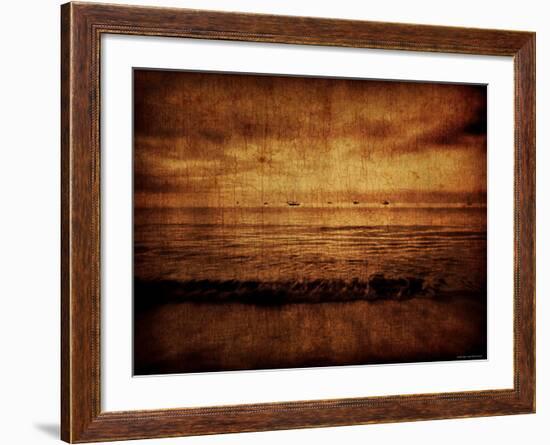 Beach-Katherine Sanderson-Framed Photographic Print