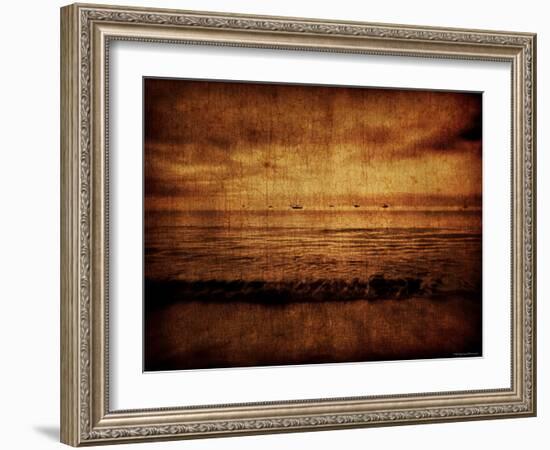 Beach-Katherine Sanderson-Framed Photographic Print