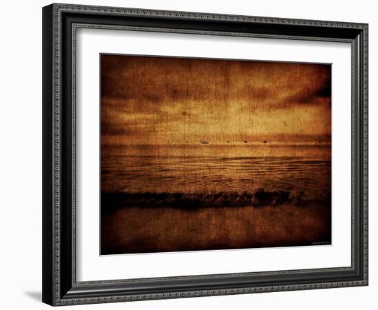 Beach-Katherine Sanderson-Framed Photographic Print