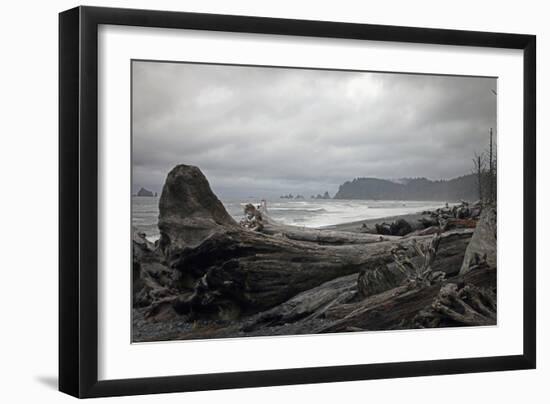 Beach-J.D. Mcfarlan-Framed Photographic Print