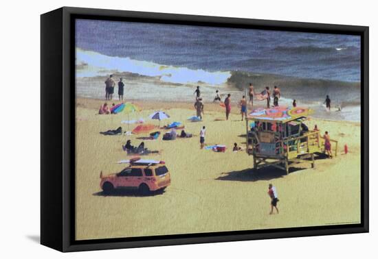 Beach-Linden Sally-Framed Stretched Canvas