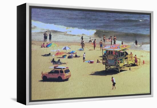 Beach-Linden Sally-Framed Stretched Canvas