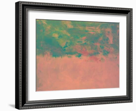 Beach-Maryse Pique-Framed Giclee Print