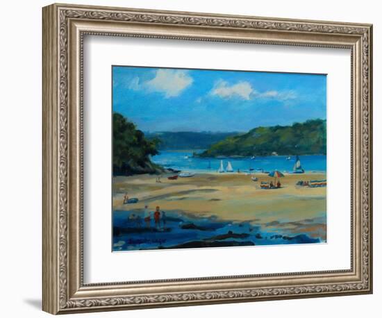 Beach-Jennifer Wright-Framed Giclee Print