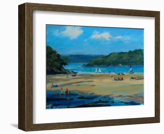 Beach-Jennifer Wright-Framed Giclee Print