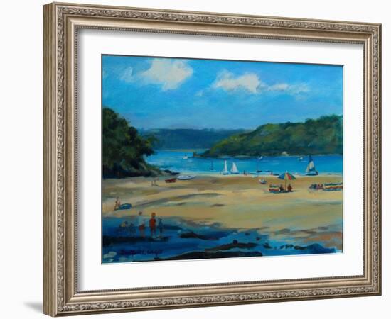 Beach-Jennifer Wright-Framed Giclee Print