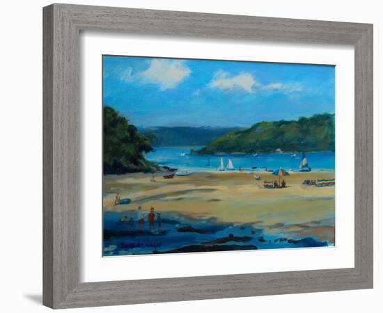 Beach-Jennifer Wright-Framed Giclee Print