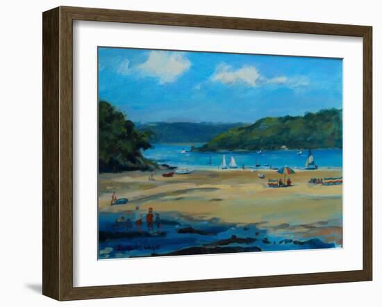 Beach-Jennifer Wright-Framed Giclee Print