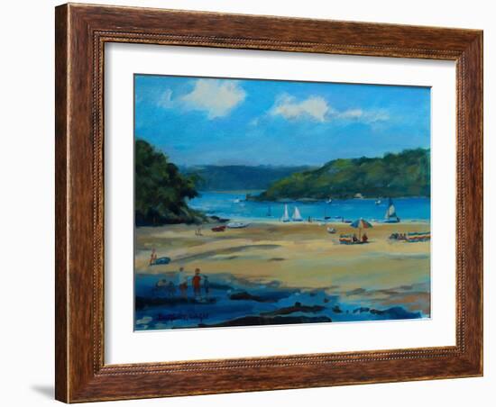 Beach-Jennifer Wright-Framed Giclee Print