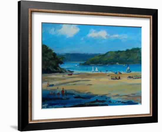 Beach-Jennifer Wright-Framed Giclee Print