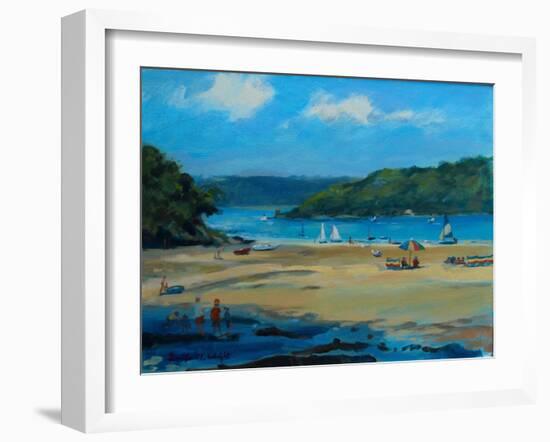 Beach-Jennifer Wright-Framed Giclee Print