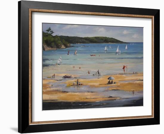 Beach-Jennifer Wright-Framed Giclee Print