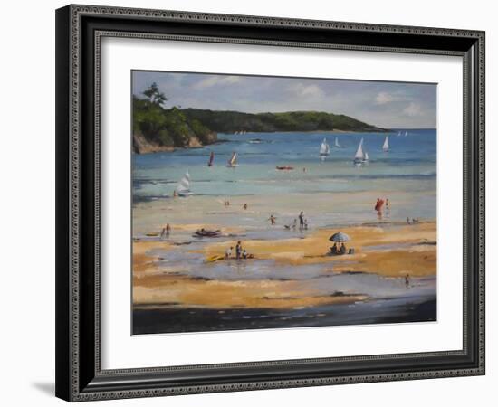 Beach-Jennifer Wright-Framed Giclee Print