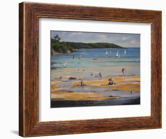 Beach-Jennifer Wright-Framed Giclee Print