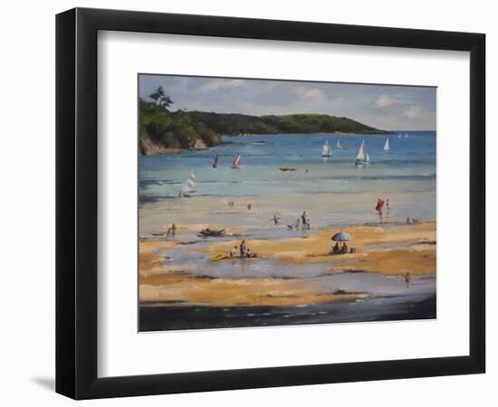 Beach-Jennifer Wright-Framed Giclee Print