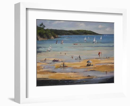 Beach-Jennifer Wright-Framed Giclee Print