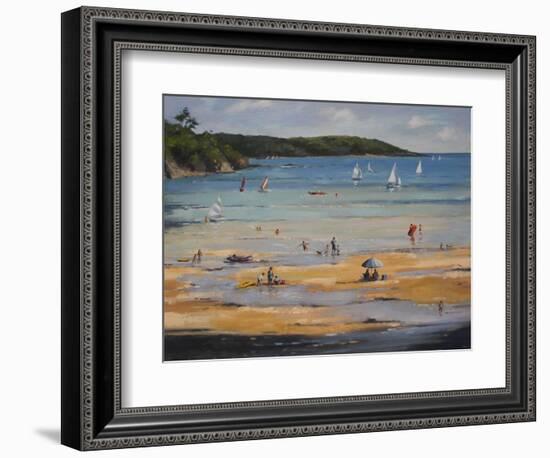 Beach-Jennifer Wright-Framed Giclee Print