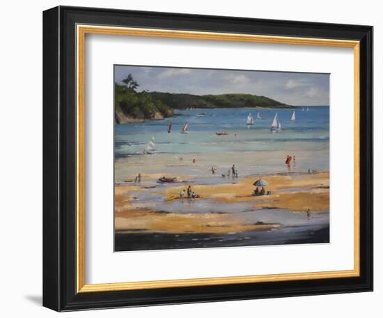 Beach-Jennifer Wright-Framed Giclee Print