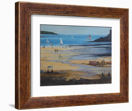 Beach-Jennifer Wright-Framed Giclee Print