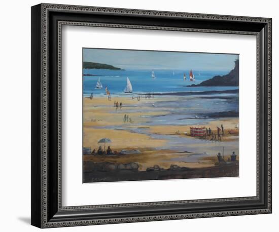 Beach-Jennifer Wright-Framed Giclee Print