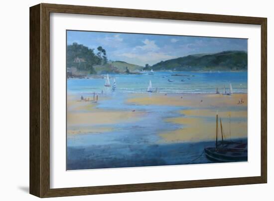 Beach-Jennifer Wright-Framed Giclee Print