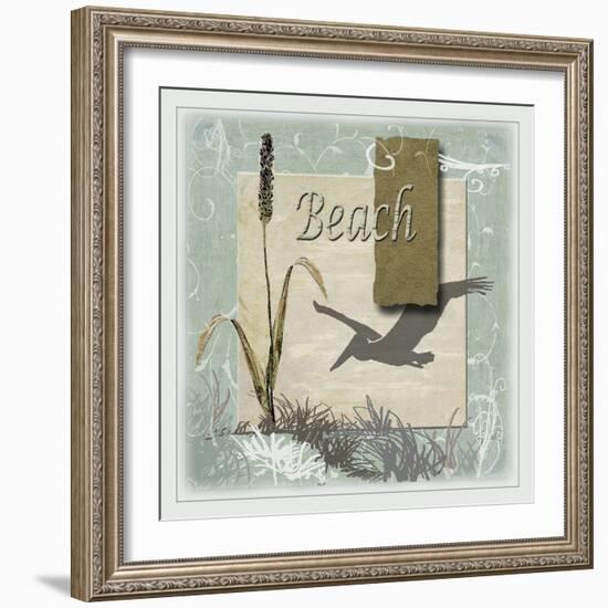 Beach-Karen Williams-Framed Giclee Print