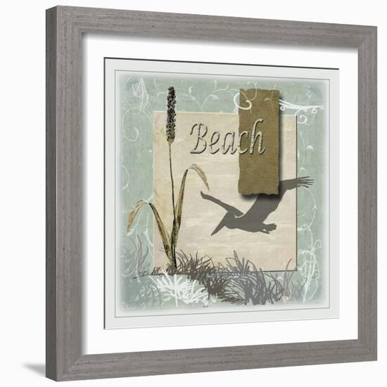 Beach-Karen Williams-Framed Giclee Print