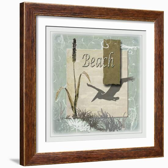 Beach-Karen Williams-Framed Giclee Print