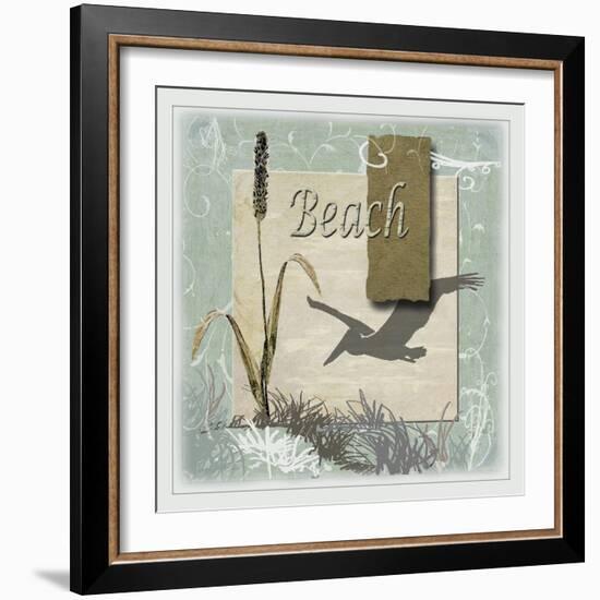 Beach-Karen Williams-Framed Giclee Print