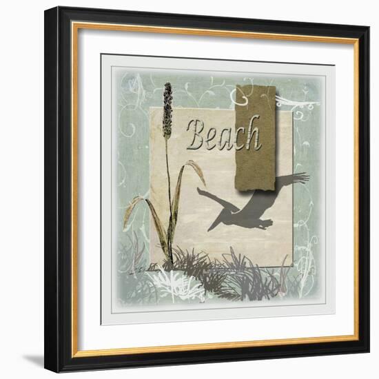 Beach-Karen Williams-Framed Giclee Print