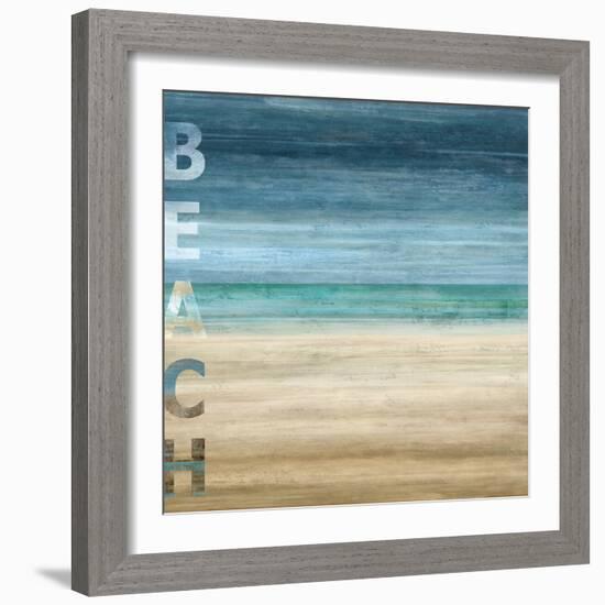 Beach-Luke Wilson-Framed Art Print