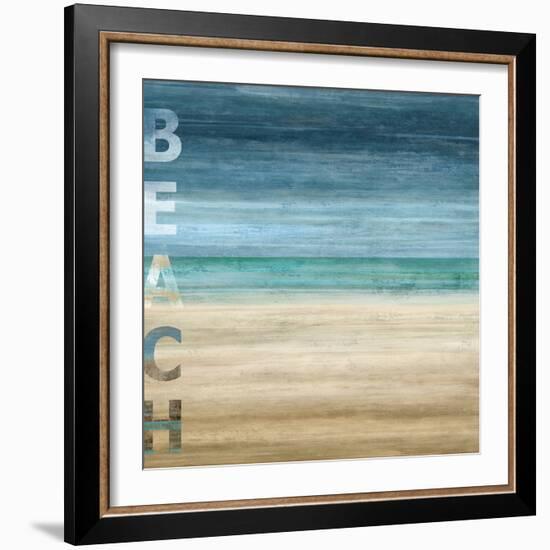 Beach-Luke Wilson-Framed Art Print