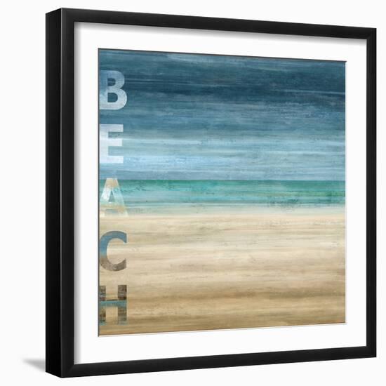 Beach-Luke Wilson-Framed Art Print